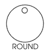 Standard Round Plastic Tag