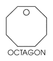 Standard OctagonMetal Tag