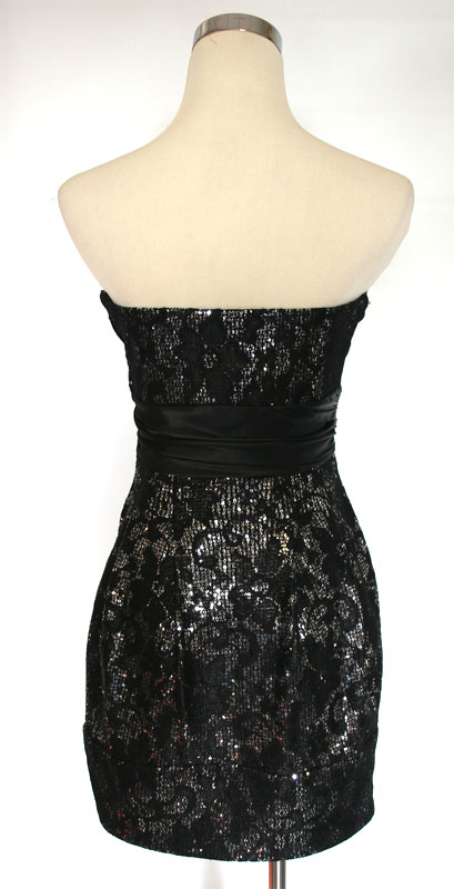 NWT WINDSOR $100 Black Juniors Evening Prom Dress 7 | eBay