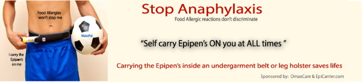 self carry epinephrine stop anaphylaxis food allergies don't discriminate