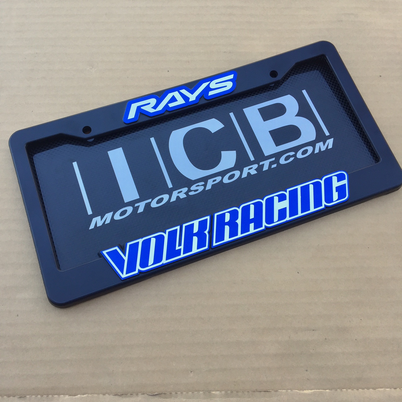 JDM First Molding Carbon Fiber USDM License Plate