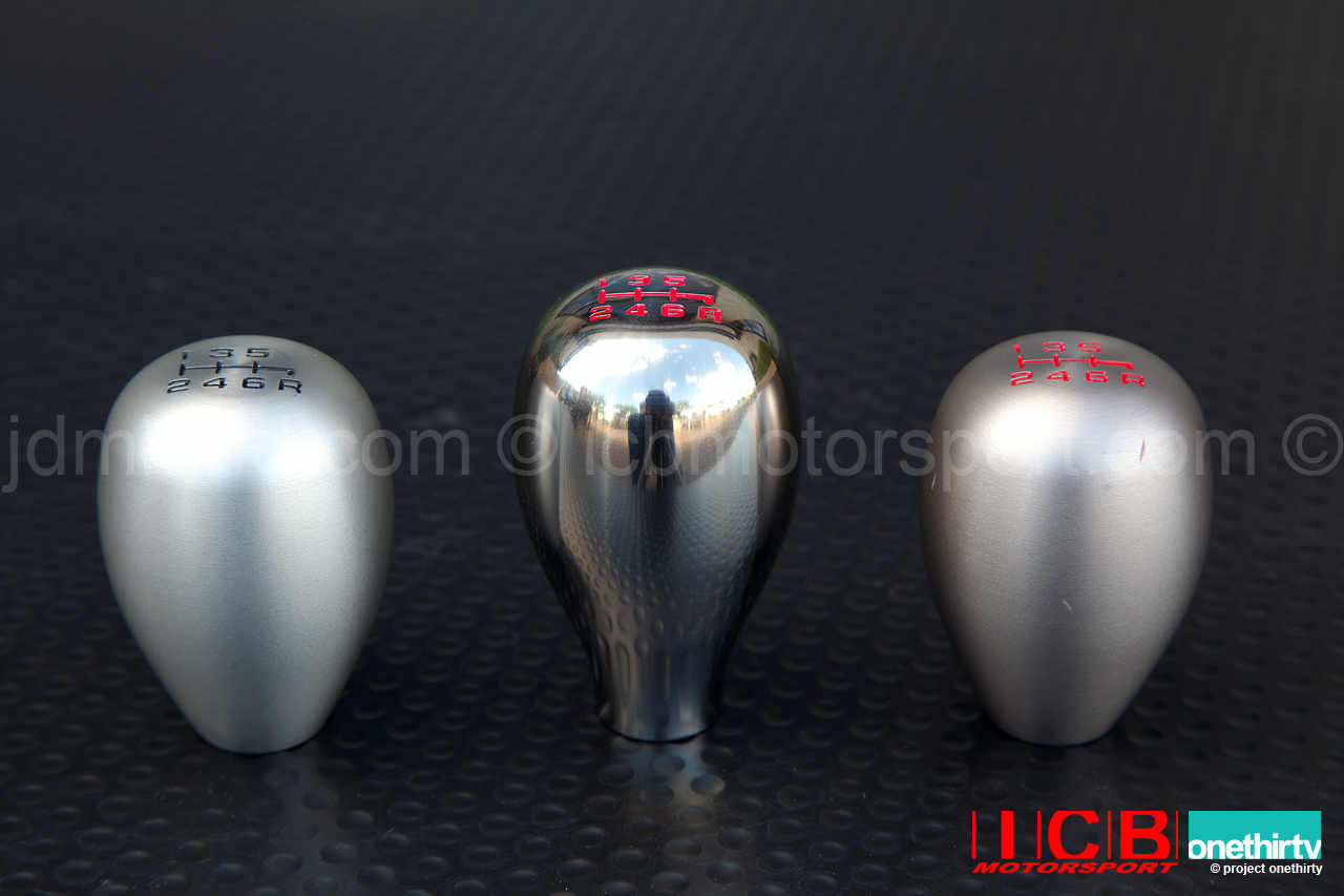 JDM Integra DC5 Type R Aluminum 6 Speed Shift Knob Bronze with locking nut