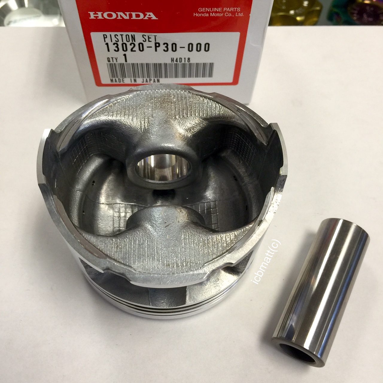 JDM Civic EG6 SiR B16A Piston Kit (.25mm Oversize)