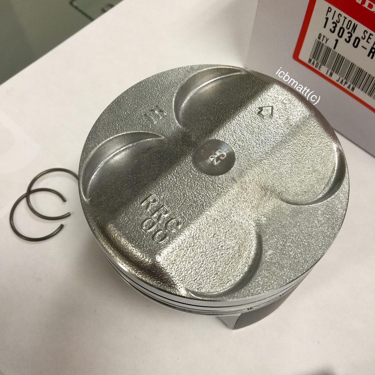 JDM Civic FD2 Type R RRC K20A Piston Kit (.25mm Oversize)