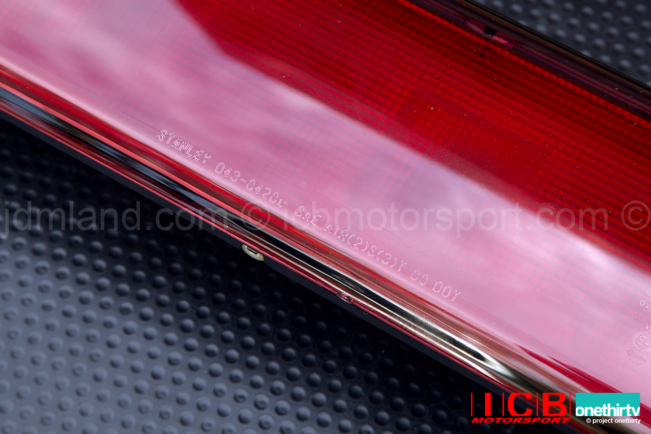 JDM Honda NSX NA1 Type S / Type R TailLight 3 Piece Set