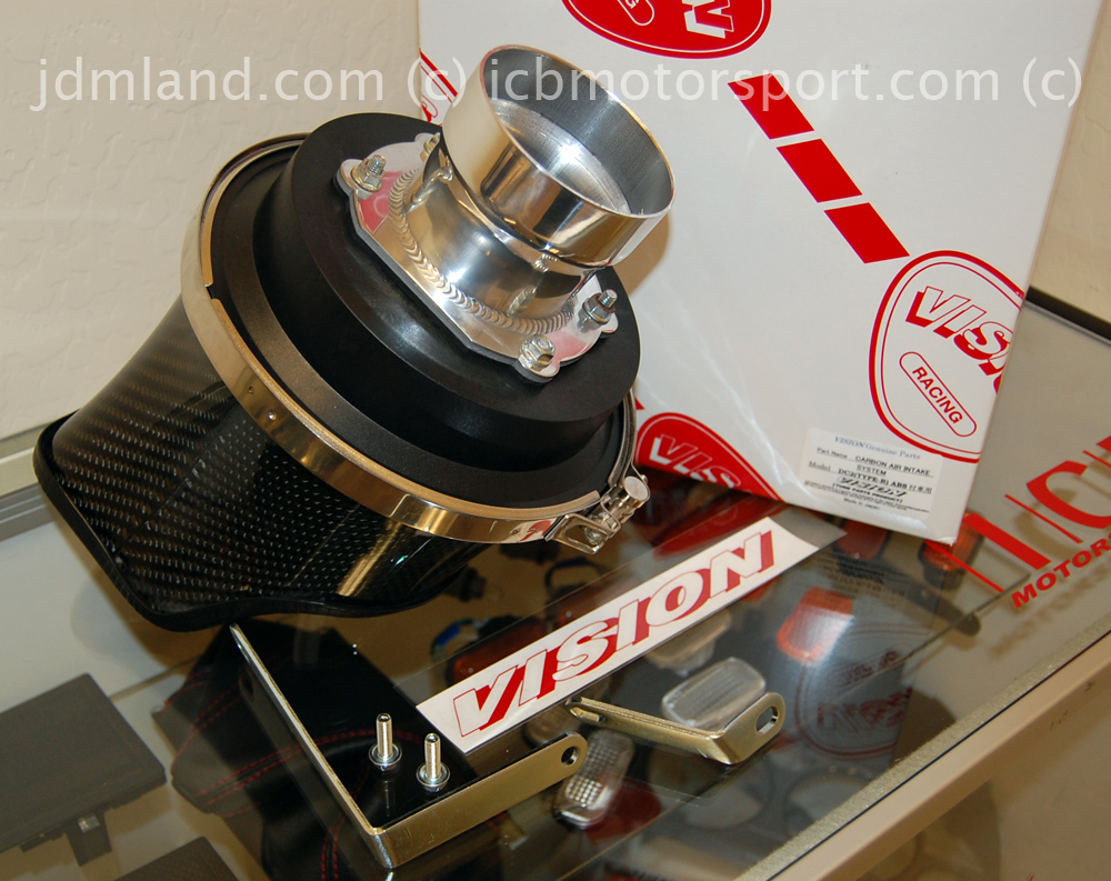 Vision Technica Carbon Fiber Intake Kit DC2 DB8 Integra Type R RARE