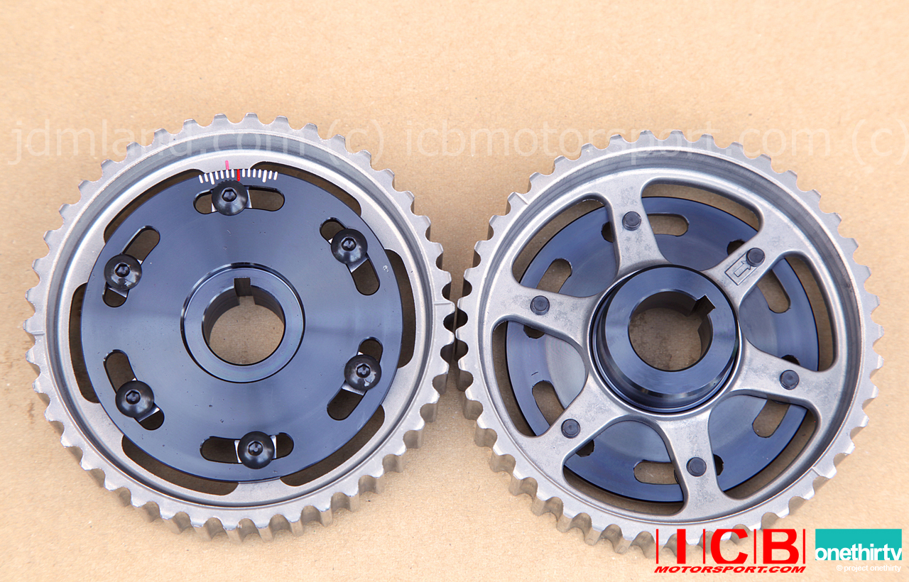 JUN Auto Mechanic Billet H22A Motor Cam Gears Set Rare