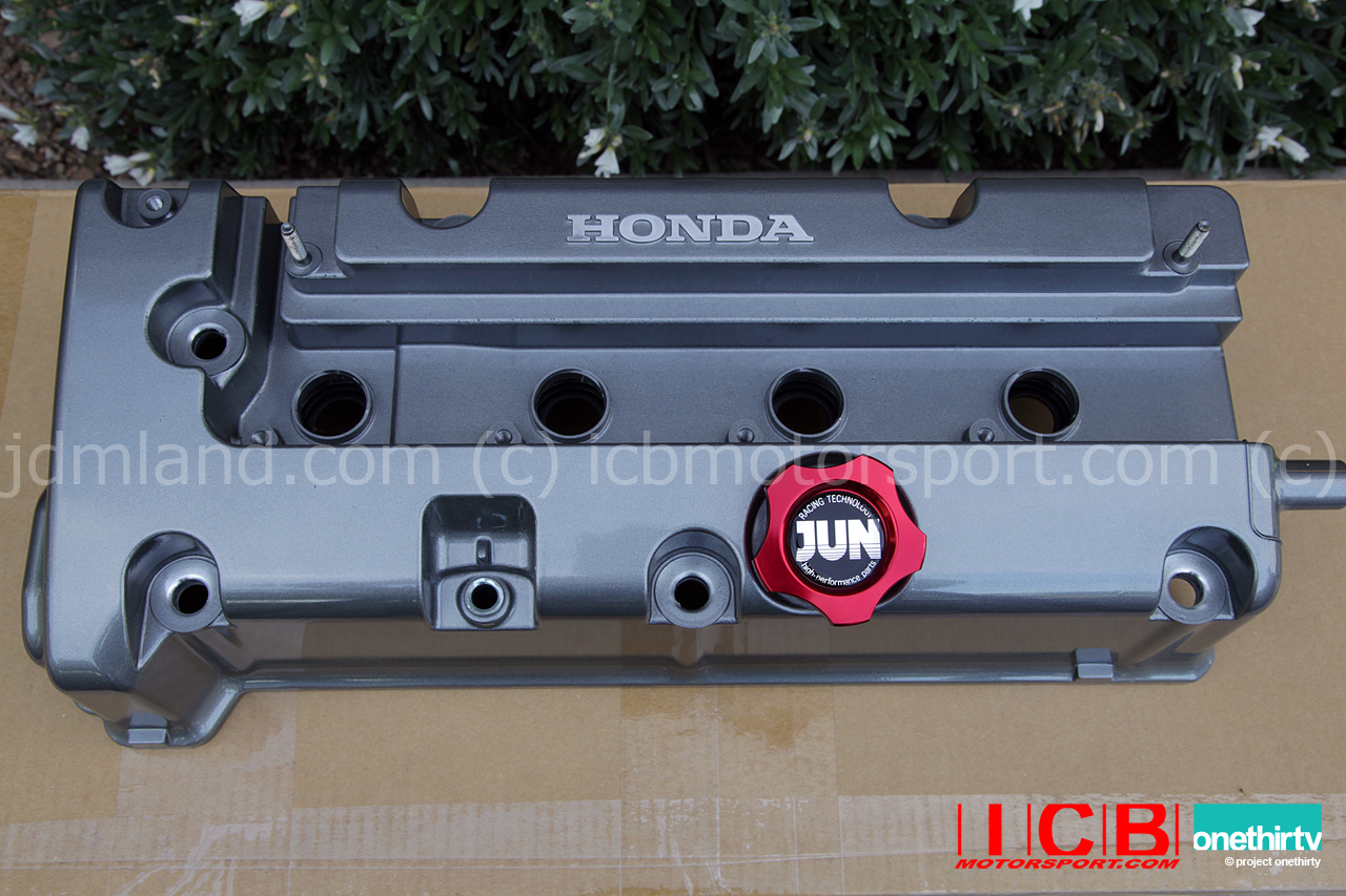 JUN Auto Mechanic Oil Filler Cap Red K Series Engines