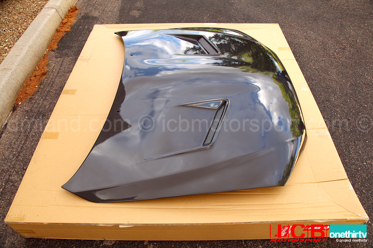 JBlood Toyota Altezza SXE10 Lexus IS300 Carbon Fiber Vented Hood