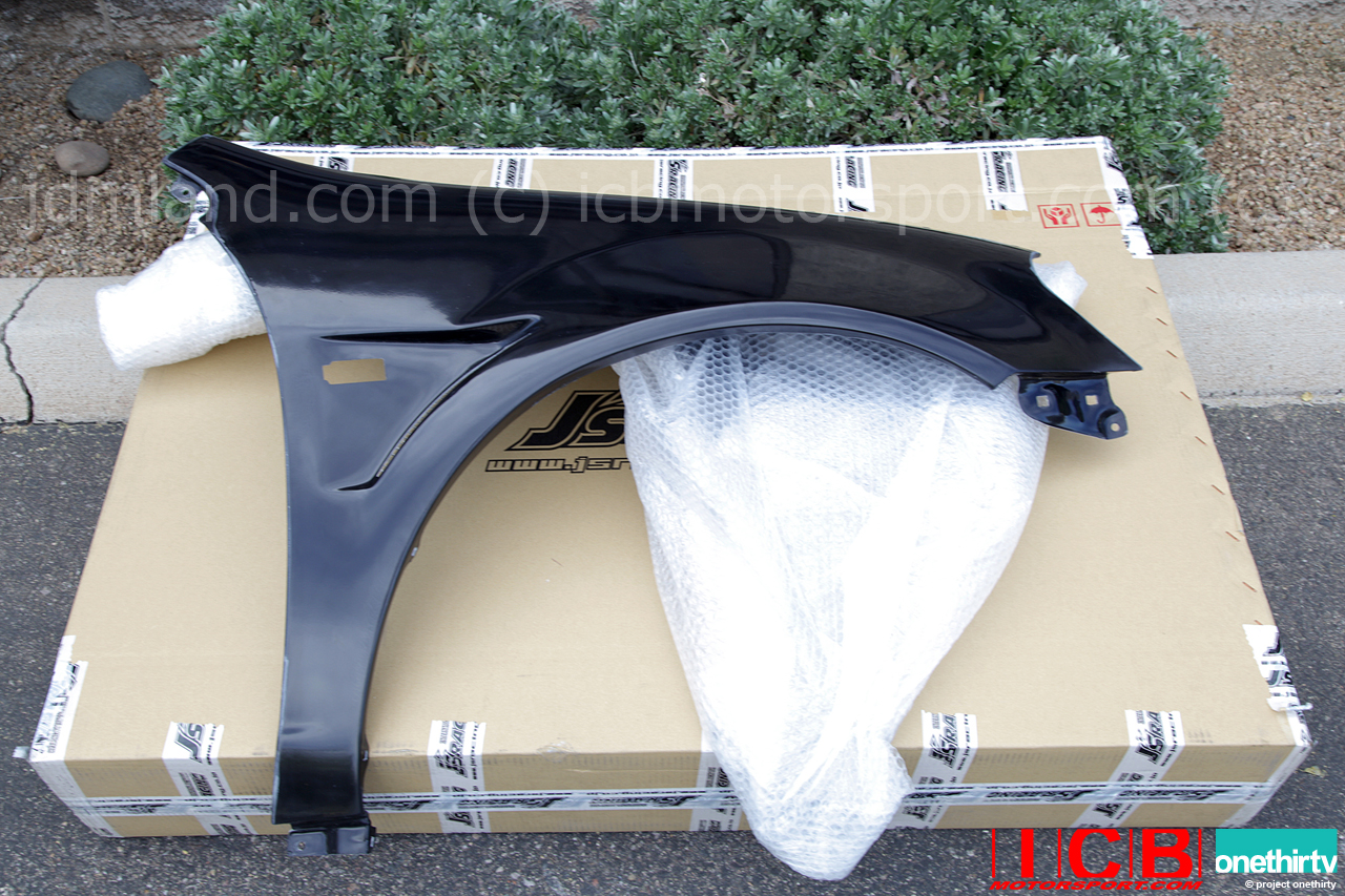 J's Racing Wide Fenders 15mm Civic EG6 EK4 EK9 EP3 Integra DC2 DC5