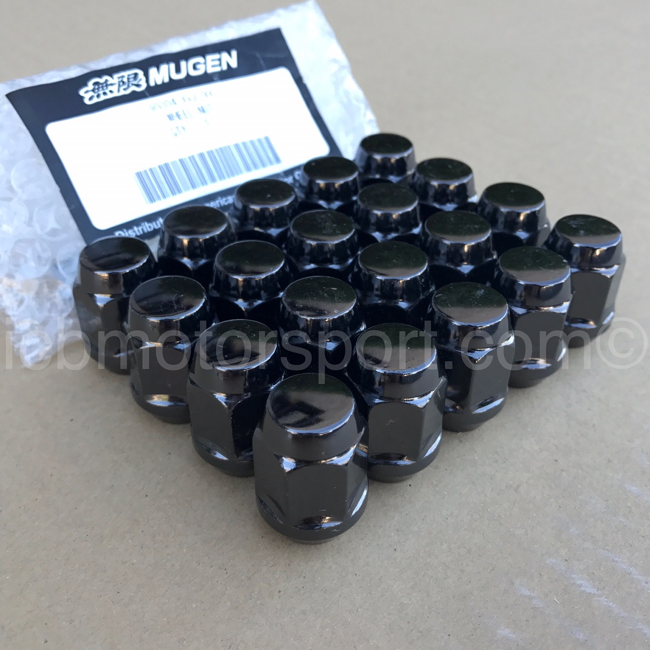 Mugen Wheel Lug Nuts Gunmetal 12x1.50mm 5 Lug (20)