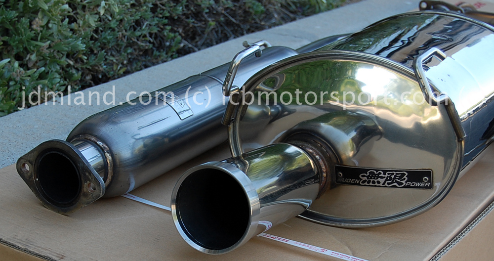Mugen Sports Exhaust System Gen 1 Integra DC2 B18C VTEC Sports Muffler