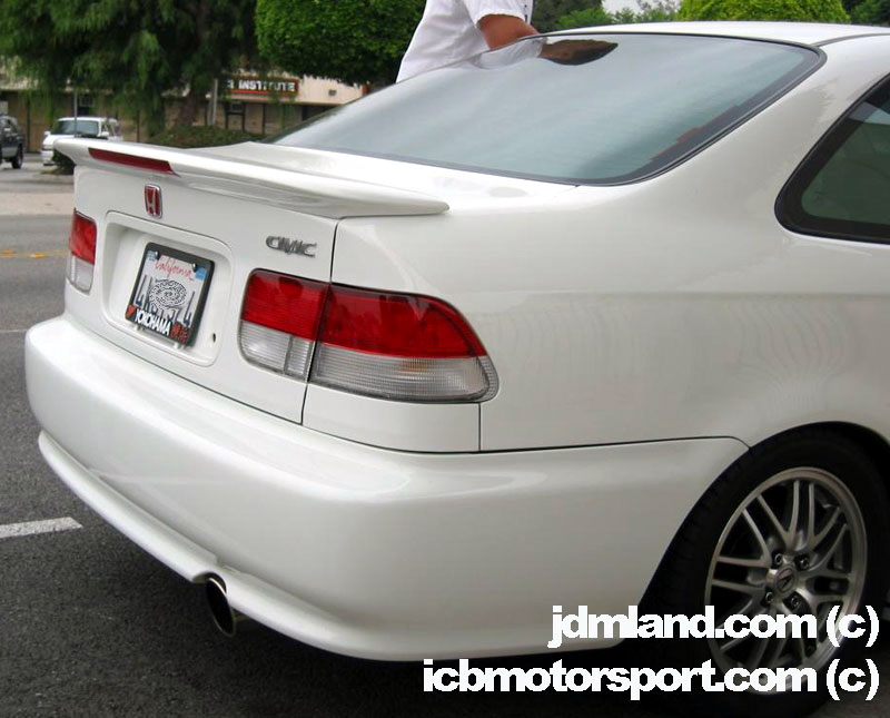 WINGS WEST EM1 9900 Si Deck Lid Flush Mount Spoiler with LED