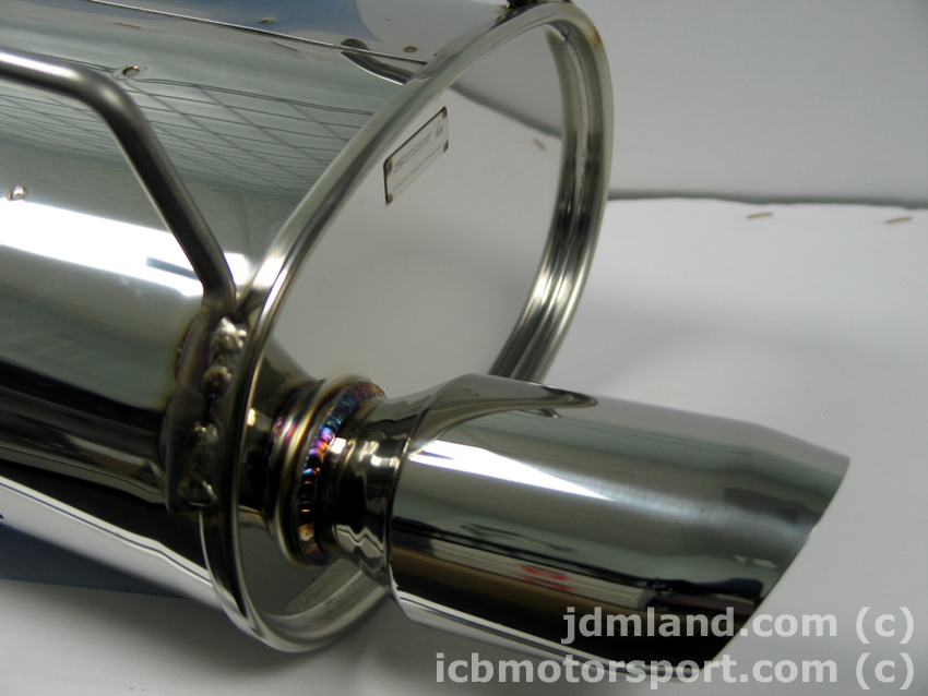 Spoon Sports Muffler Street Type (EG6, EG9, EK4, EK9, DC2, DB8, DC5, EP3)