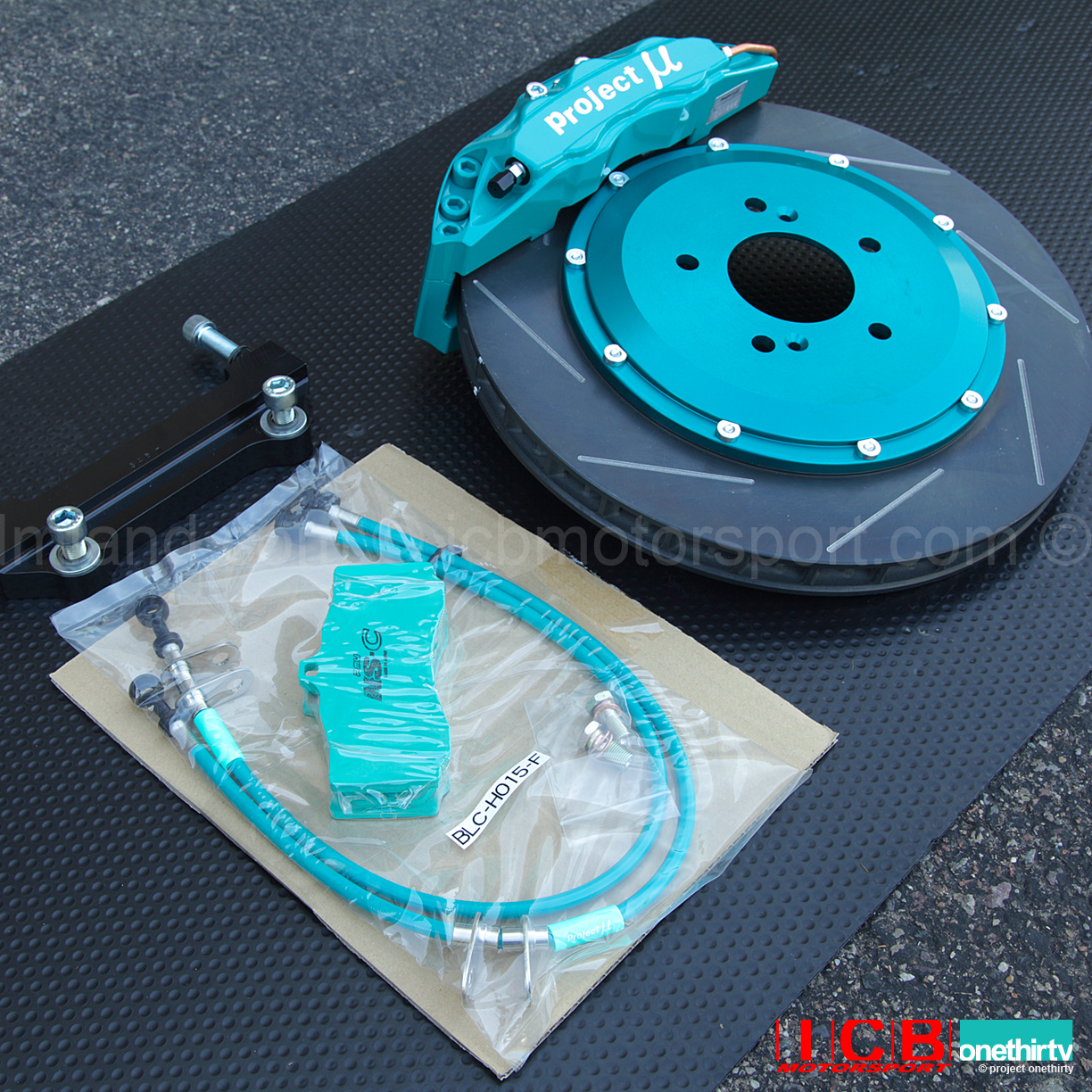 Project Mu Caliper 6Pot Slim Brake Kit 355mm Rotor Honda S2000