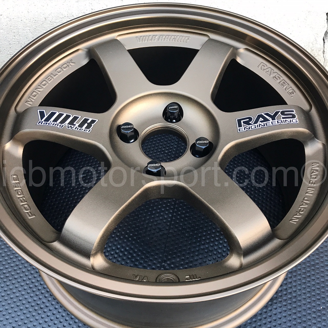 RAYS 17 Hex Lug Nut and Lock Set Black Lug Nut Set 12x1.50mm Set with