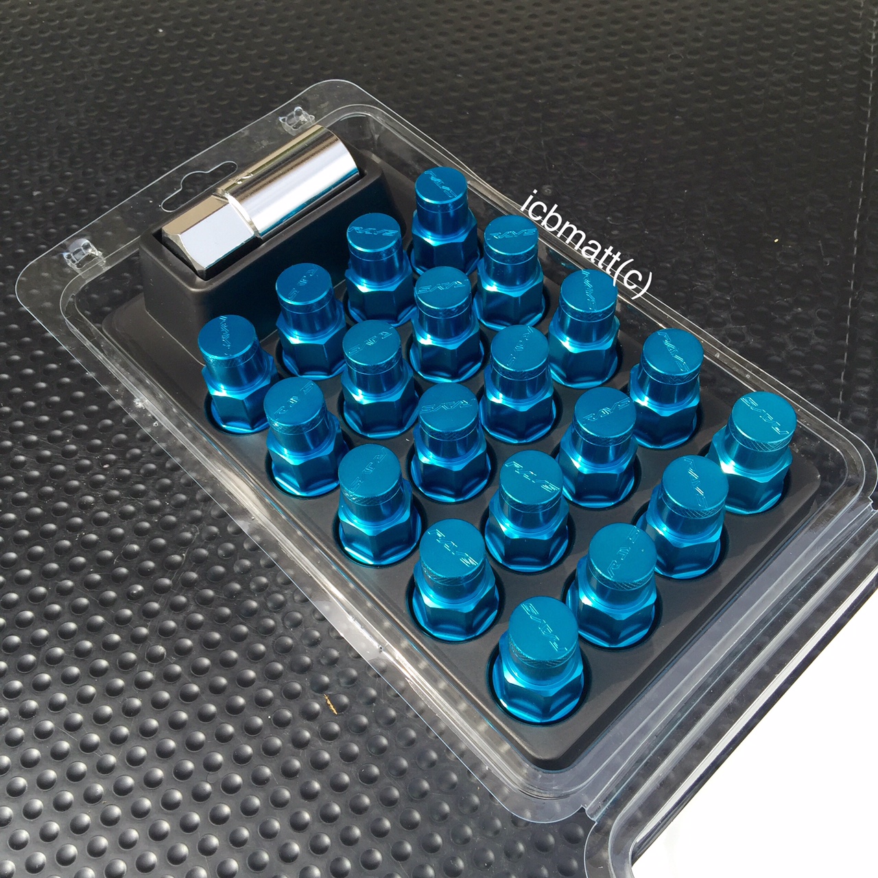 Rays Engineering Lug Nuts 42mm Medium Anodized Blue W4211214U 12X1.50mm