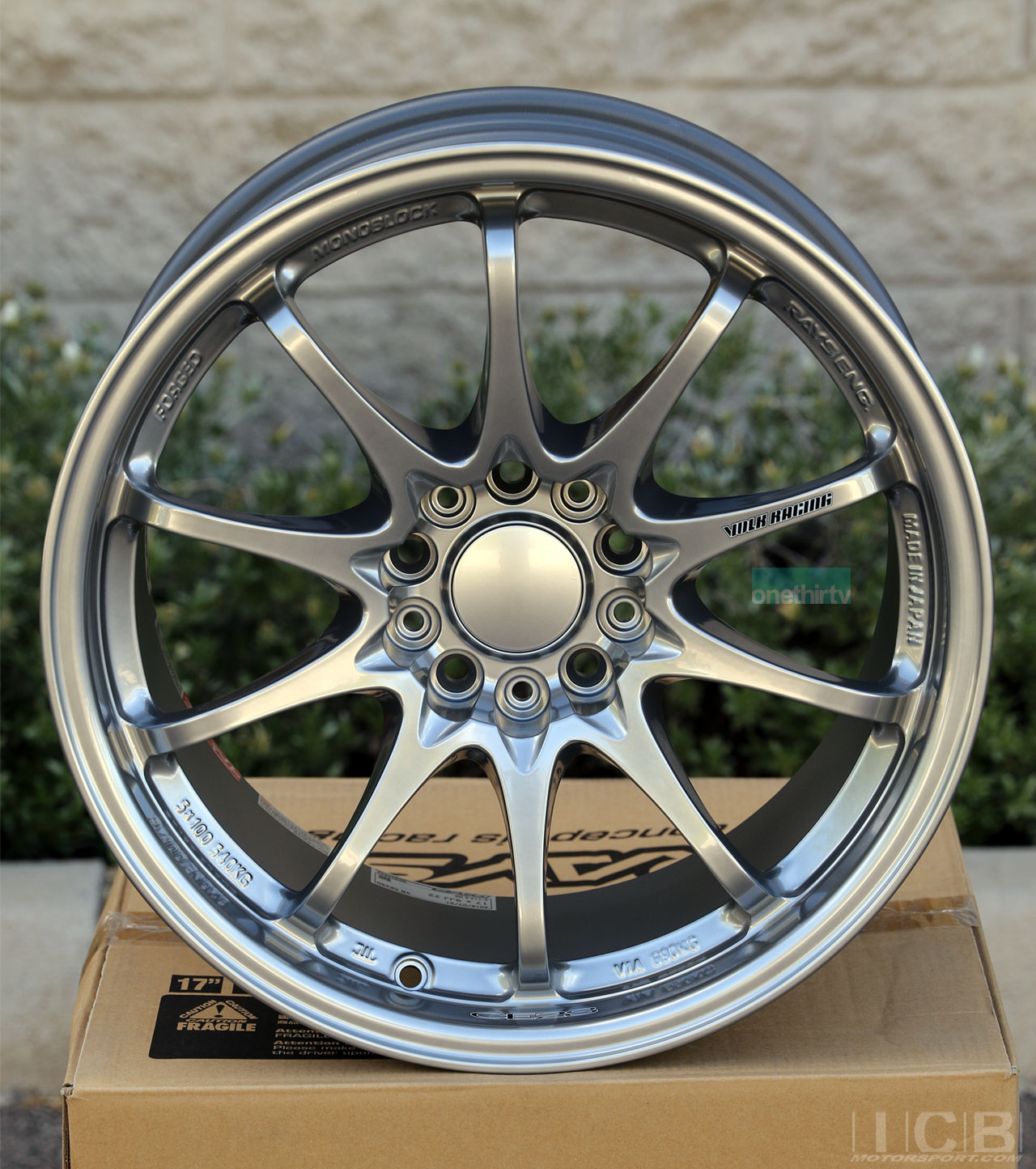 Rays Volk Racing CE28N Wheels 17X9 5X114.3 +22 Offset Concave Face 