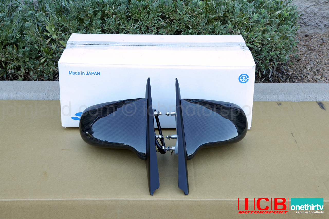 Spoon Sports Gen III Carbon Fiber Mirrors with Power Adjust Civic EG6