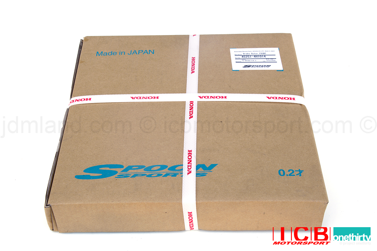 Spoon Sports Brake Rotor Front for Twin Block Calipers 280mm Civic