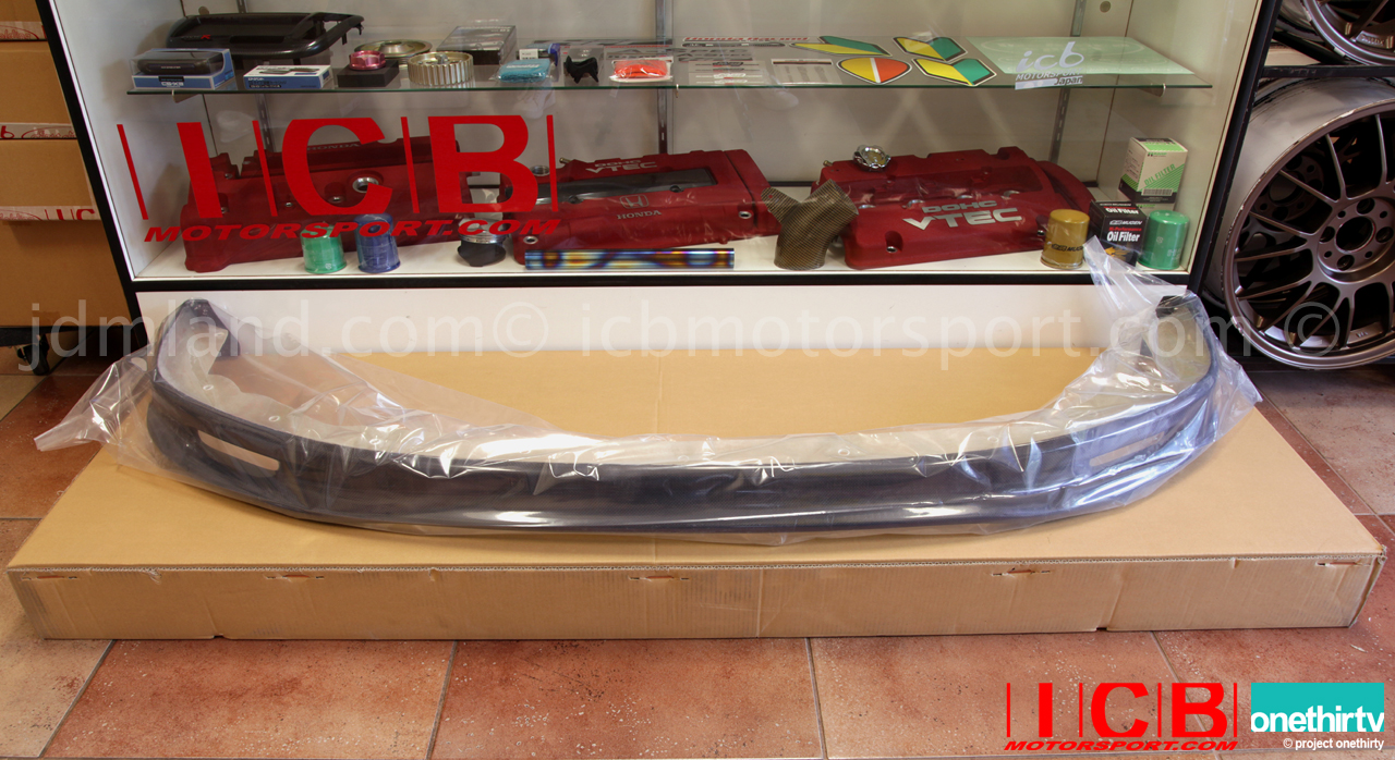 Spoon Sports Carbon Fibre Front Lip Civic 9698 All 71110EKA000