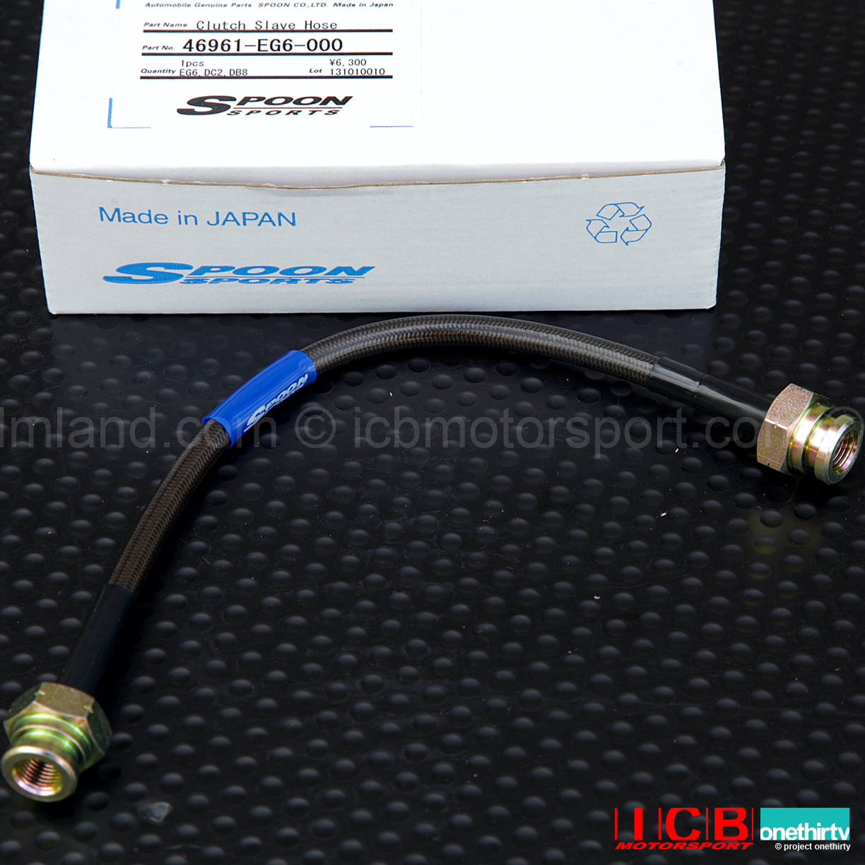 Spoon Sports Clutch Braided Slave Hose