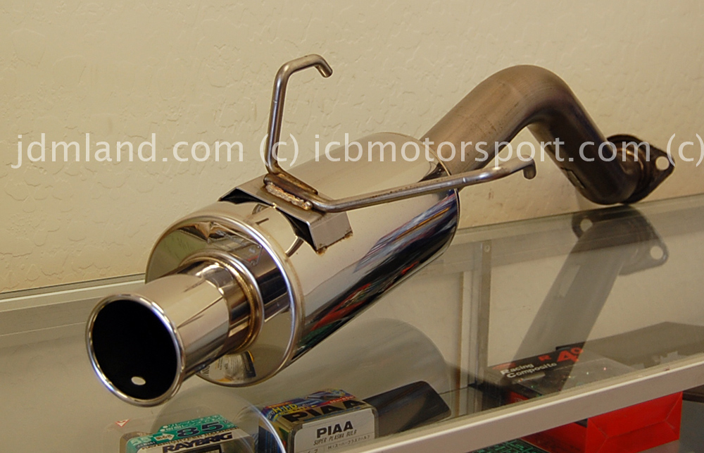 Used JDM Spoon Sports EK4/EG6 Civic Hatchback 9200 Tail Silencer N1