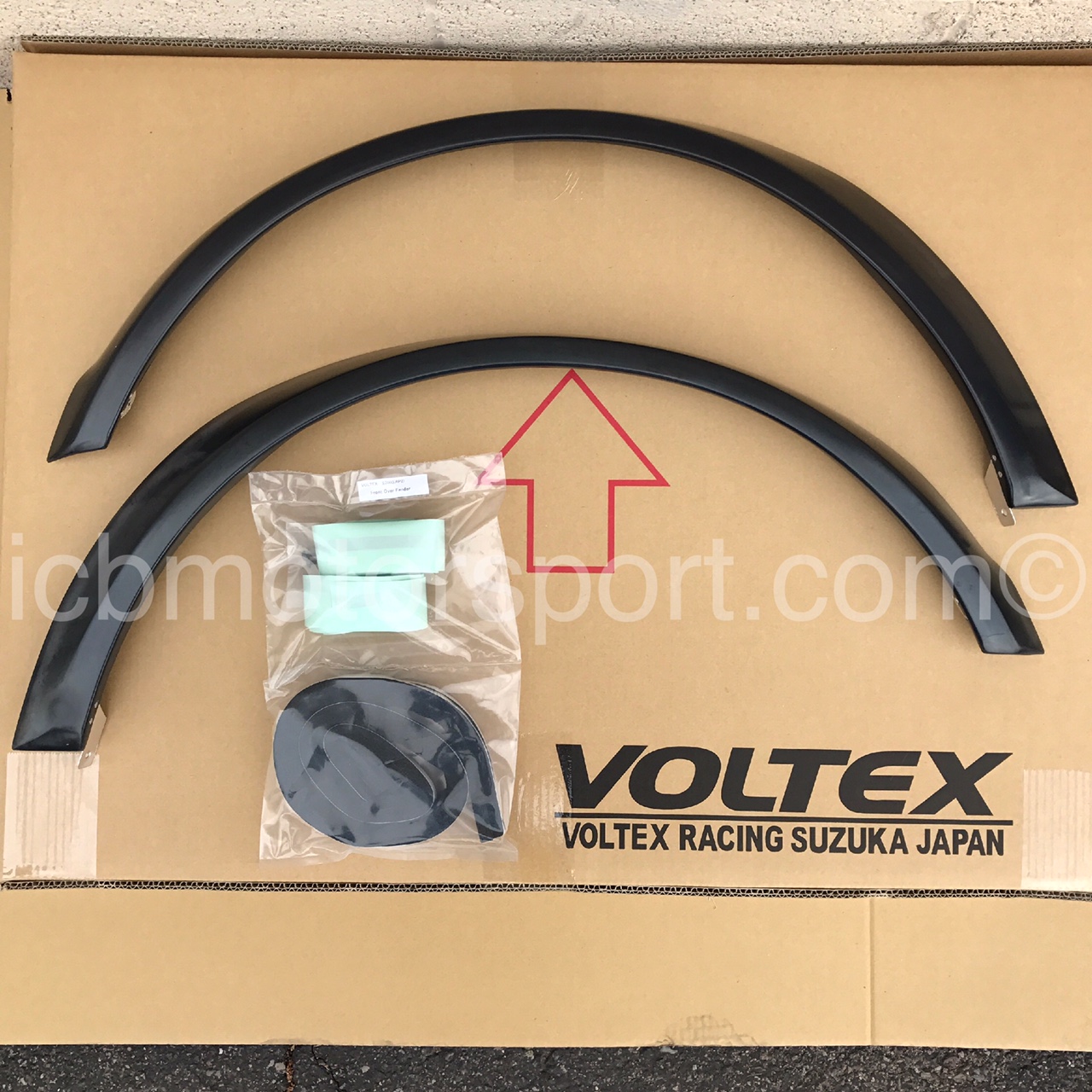 Voltex Racing Front Over Fenders Urethane Honda S2000 AP1 AP2 w/ Voltex