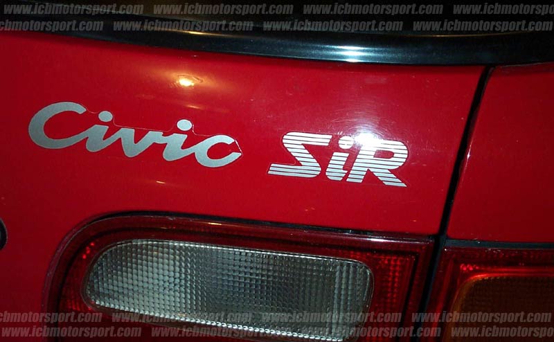 eg6 jdm civic emblem sir decal grey ii icbmotorsport