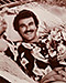 Tom Selleck wearing a Calla Lily Hawaiian print from Paradise Found