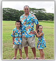 Hbiscus Islands Matching Family Outfits