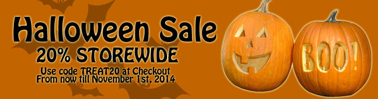 Halloween sale 20% Off