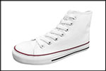 Ish Original Official White Blank Sneaker