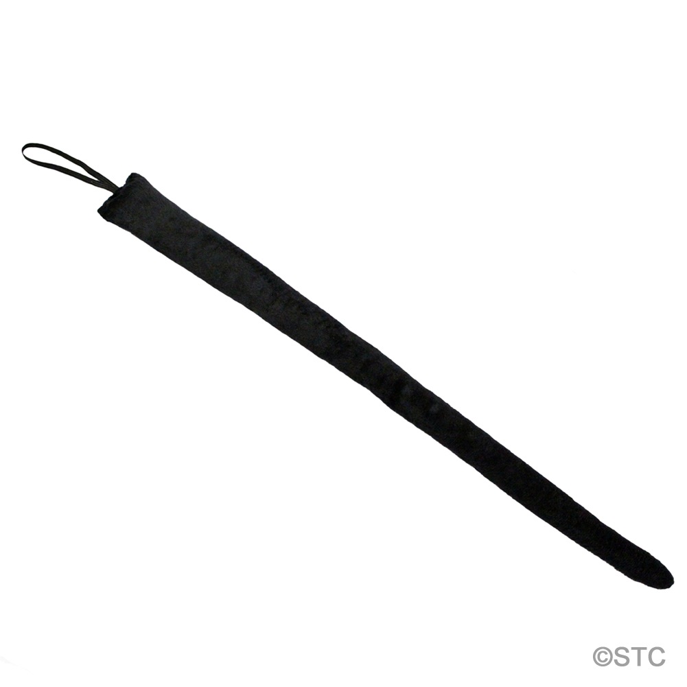 16 Inch Long Black Plush Animal Tail