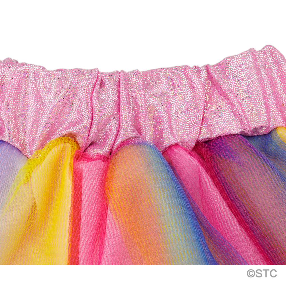 Rainbow Tulle Tutu Skirt