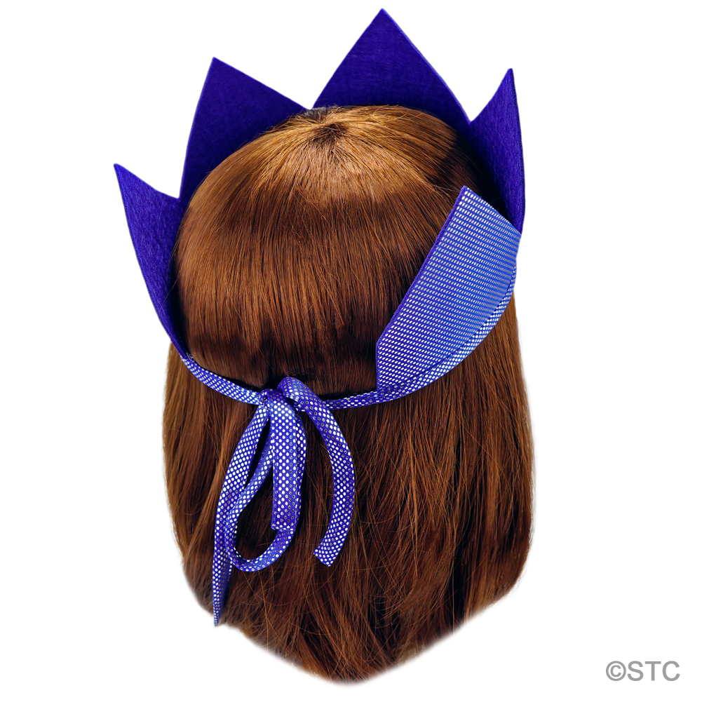 Blue Shiny Number 1 Crown