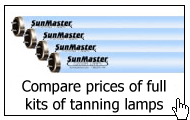 Compare prices of tanning lamps?