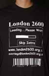 click for larger view - London 2600 tshirt front